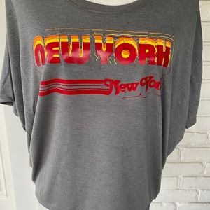 NEW YORK d-stroyed tee.